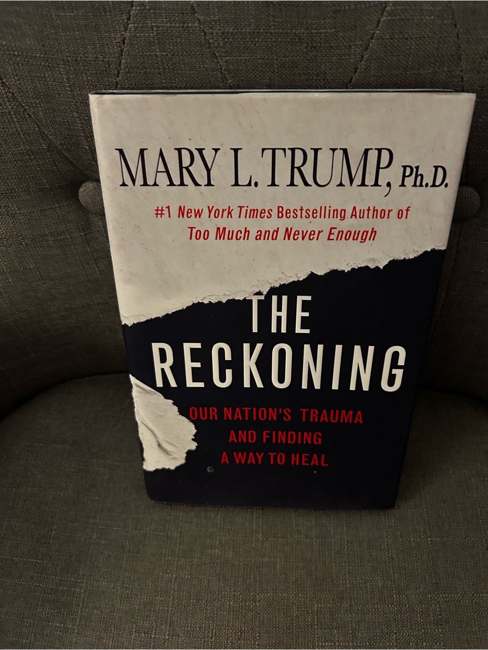 Mary L. Trump The Reckoning Hardcover Book